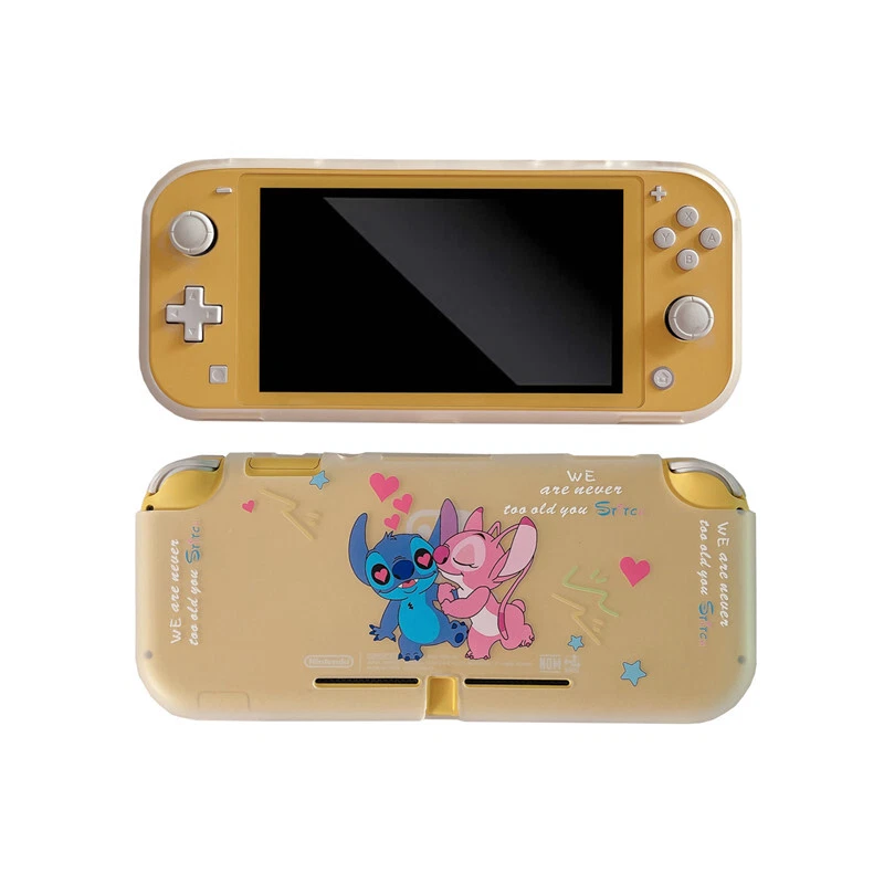 Carino cartone animato Love Stitch Nintendo Switch lite custodia  trasparente cov