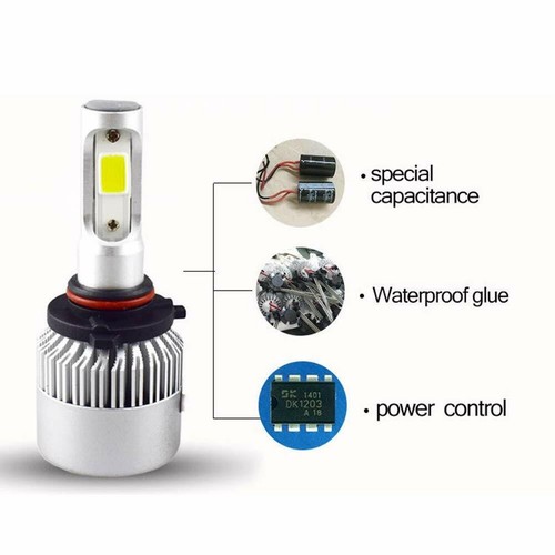 Para For Toyota Corolla 2009 2010 2011 2012 Combo LED faro +luces antiniebla 6x - Picture 8 of 12