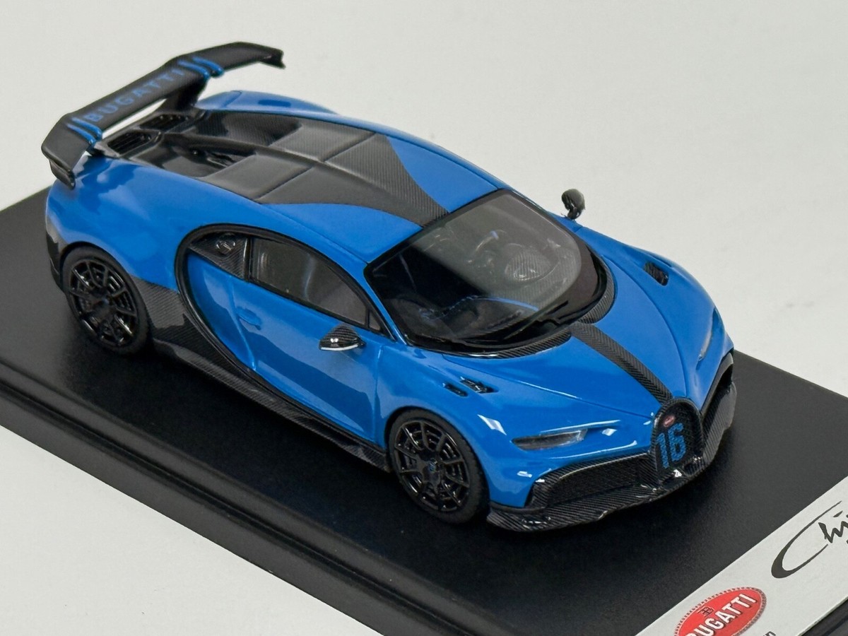 1/43 Looksmart BUGATTI Chiron Pur Sport Agile Blue LS520A | eBay