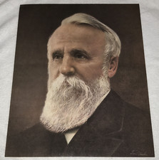 Rutherford B Hayes Portrait Print 11x14 Sam Patrick Bowmar Artist President USA