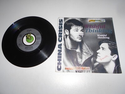 China Crisis - Wishful Thinking (1983) Vinyl 7` inch Single Vg +++