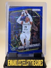 Arike Ogunbowale No.73 Blue Laser 2025 Panini Dallas Wings #73