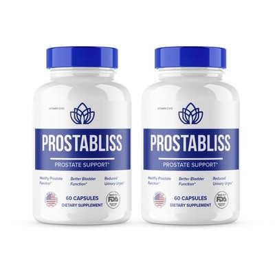 (2 Pack) Prostabliss, Official Prostabliss Pills for Men, Prosta Bliss Advanced
