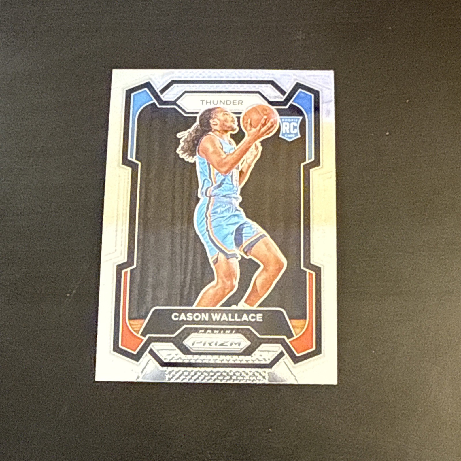 2023-24 Panini Prizm #139 Cason Wallace Oklahoma City Thunder Rookie