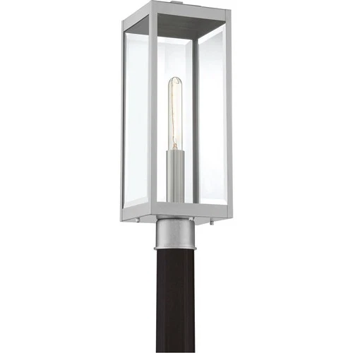 Quoizel Lighting - One Light Outdoor Post Mount - Outdoor Lantern - Westover - Picture 4 of 4