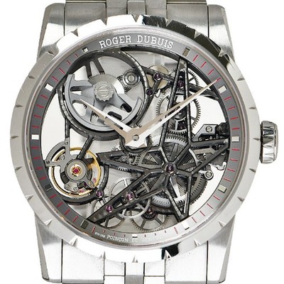 ROGER DUBUIS  -  Excalibur Monobalancier in Stainless Steel