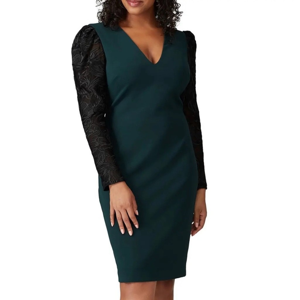 emerald green sheath dress Unique Vintage Emerald Sheath Pencil Dress