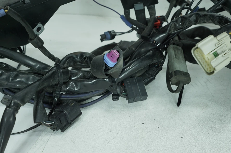 Harley Touring Street Glide 2008 FLHX cableado principal fabricante de equipos originales arnés telar sin ABS Foto 4 de 4