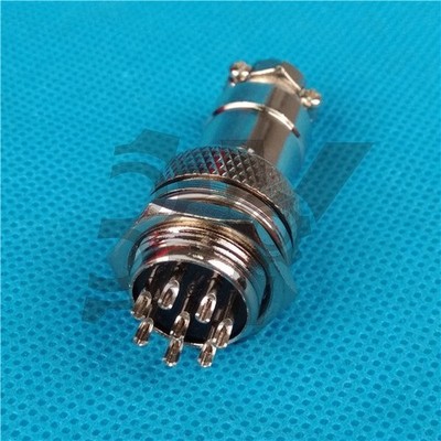 1PCS 8Pin Male Female Panel Chassis Harness AC-DC Power Connector Kit NEW #vn