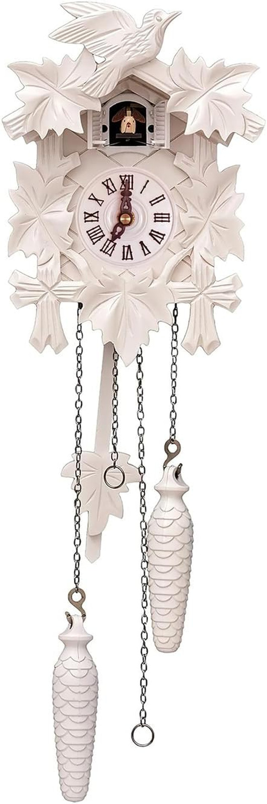 Quartz Cuckoo Clocks for Wall,Germany Style Traditional Black Forest Handcrafted