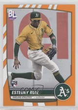 2023 Topps Big League Retail Electric Orange Esteury Ruiz #13 1xd