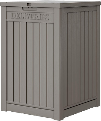 Package Delivery Box for Outside, 48 Gallon Storage with Lockable Secure Design,