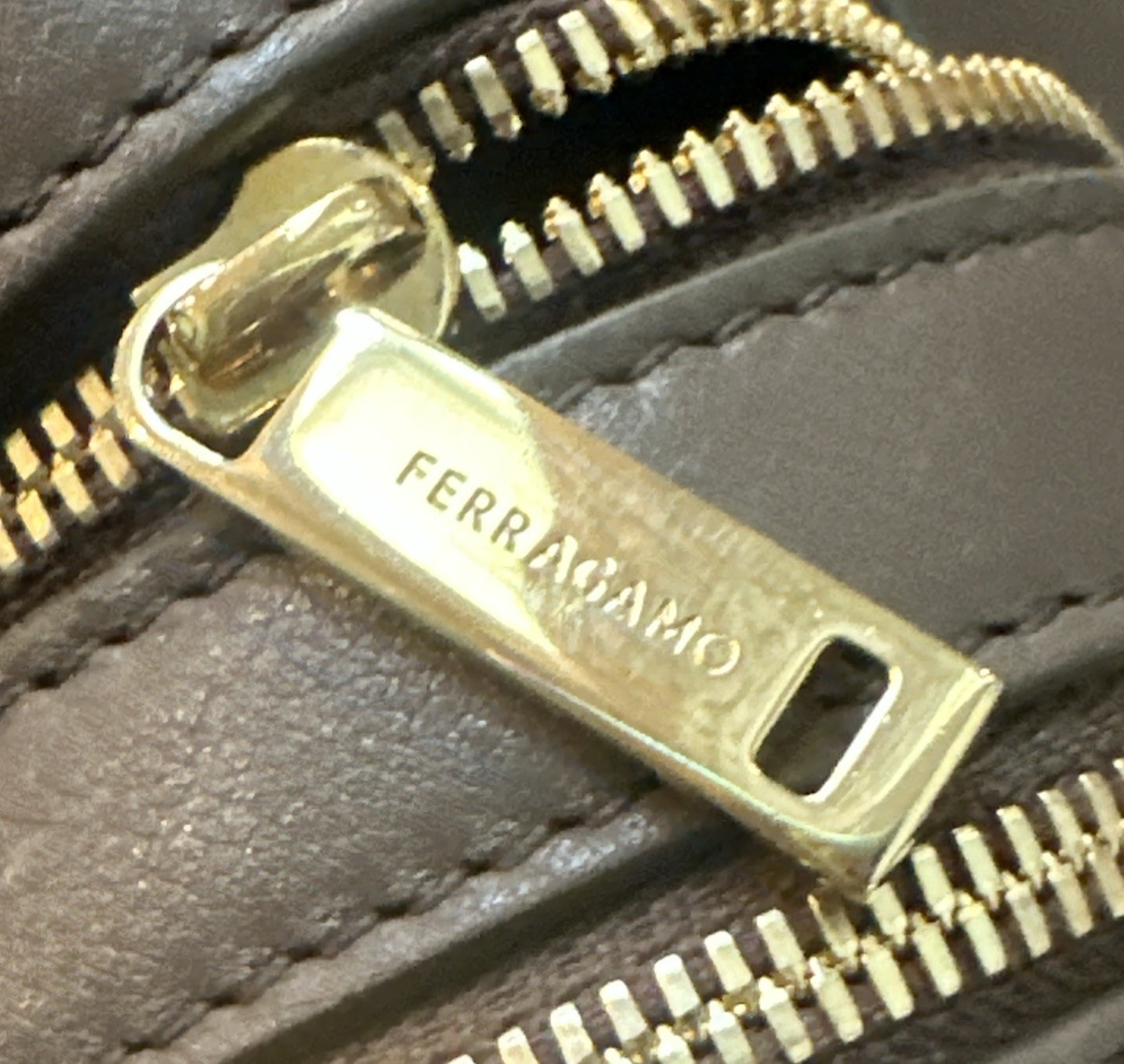 FERRAGAMO Stella Clay Leather Top Handle Bag New image 10