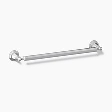 KOHLER K-13108-CP Pinstripe 18" Polished Chrome Bathroom Towel Bar Genuine New