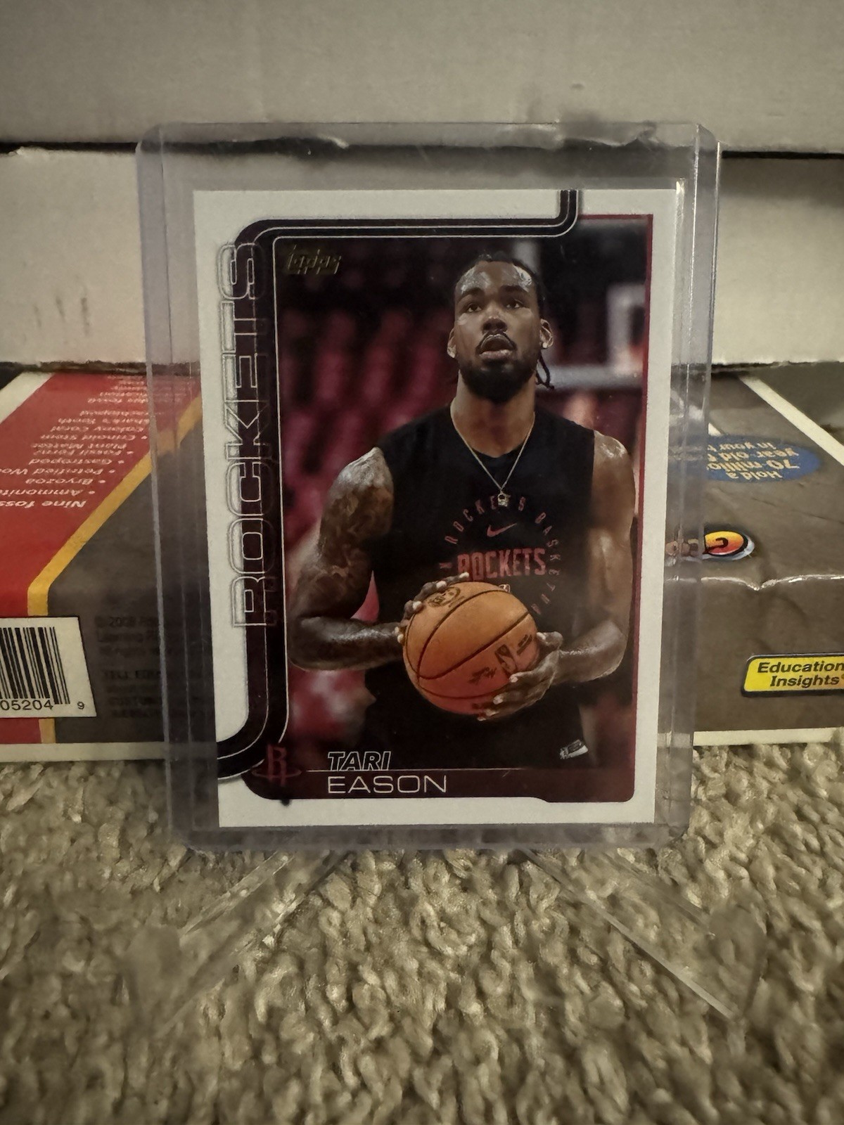 2025-26 Topps Basketball Tari Eason Golden Mirror SSP Houston Rockets #179