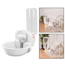 Dog Water Bottle Hanging Pet Supplies Cage Waterer for Crate