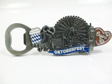 München Oktoberfest Flaschenöffner Magnet Metall Souvenir Germany Bayern Bier