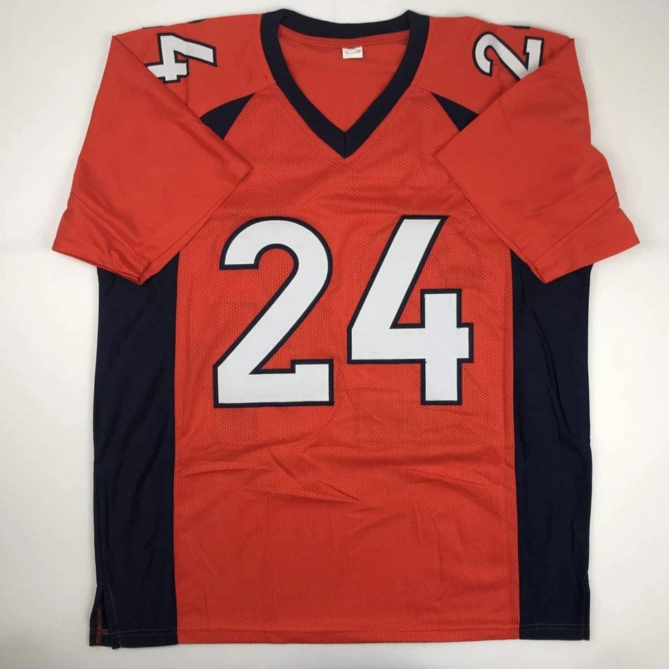 Autographed/Signed Champ Bailey Denver Orange Football Jersey JSA COA - Image 4 of 4