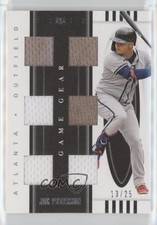 2021 Panini National Treasures Game Gear Materials Sixes 13/25 Joc Pederson 16n7