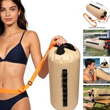 Swim Buoy for Open Water 500D Durable Float Waterproof Bag Water Storage Sack