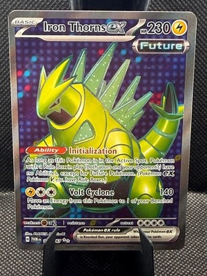 Iron Thorns ex 196/167 Ultra Rare Twilight Masquerade Pokemon Near Mint