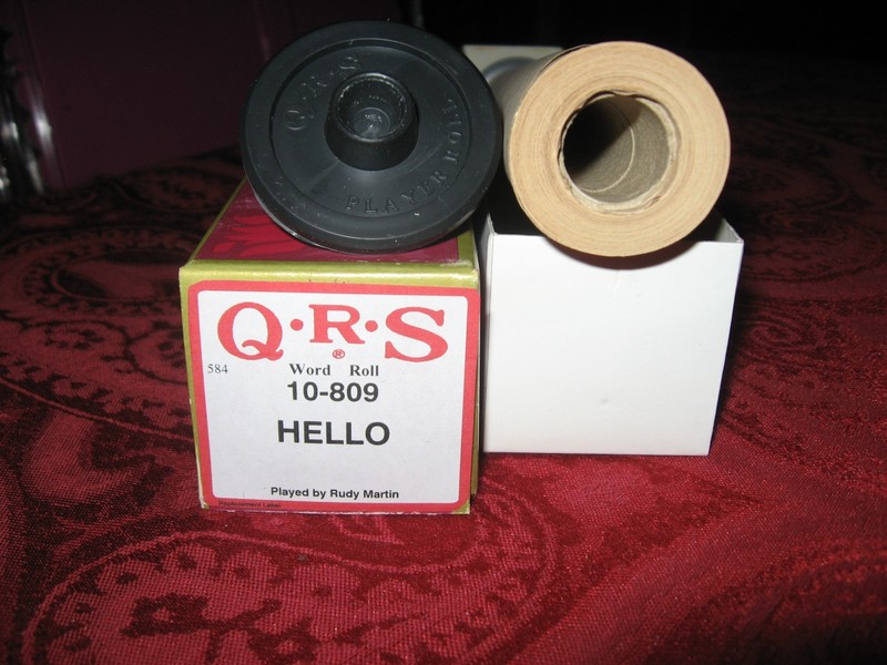 Hello (Lionel Richie) - QRS Player Piano Roll #10-809: Hear it Play!