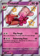 Tinkatuff Holo Shiny Rare SV: Paldean Fates 166/091 NM on eBay
