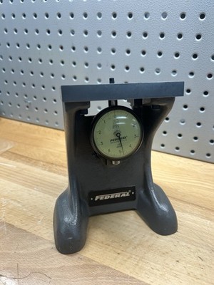Federal Mahr MaraMeter Bench Depth Gages 75B-1, with Dial Travel Indicator