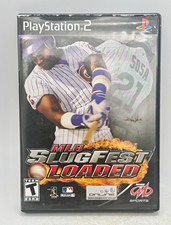 Midway MLB SlugFest Loaded PS2 Sports Baseball Multiplayer Online Play Teen NTSC