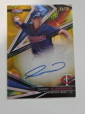 2022 Bowman's Best of Gold Refractor /75 Danny De Andrade #B22-DD Auto Twins