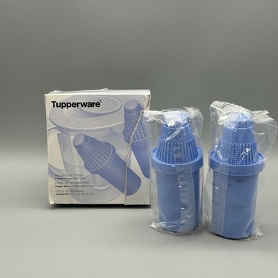 Tupperware Water Filter Replacements 2 Pack NOS TW2001-01