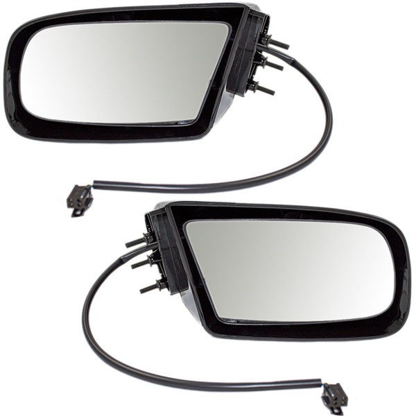 For 89-96 Regal & Grand Prix Rear View Mirror Power Non-Heated Non-Fold PAIR SET