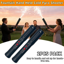 2pcs Handheld Mini Cold Spark Firework Machine For Wedding Party Stage Fountain