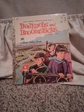 Bedknobs and Broomsticks Little Golden Book 1971 Kids