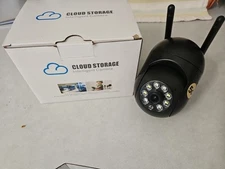 New, Cloud Storage Intelligent Camera, Security, Surveillance, High Reso, Black.