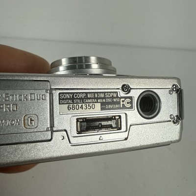 READ DESCRIPTION* Sony Cyber-shot DSC-W50 6.0MP Digital Camera