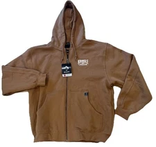 Nwt Kringle cream  Dri Duck Men Large Brown Jacket Crossfire Thermal K