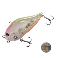 HIDEUP HU N-Greedy Z Model Bass Lure #59 Pink Back Pearl 100mm Floating New