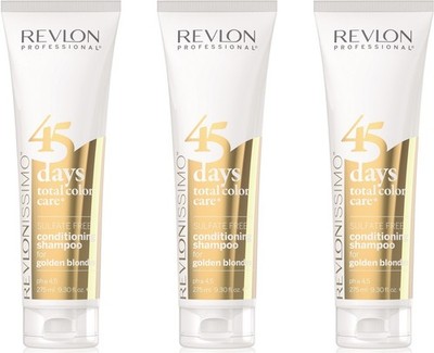 Revlon Professional Revlonissimo 45 Days Total Color Care Golden Blondes 3x275