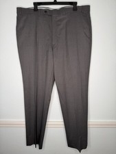 Hart Schaffner Marx Pants Mens 40R Gray Wool ...