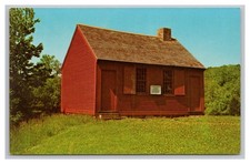 East Haddam Connecticut Nathan Hall School House Vintage Postcard East Haddam Connecticut Nathan Hall School House Vintage Postcard