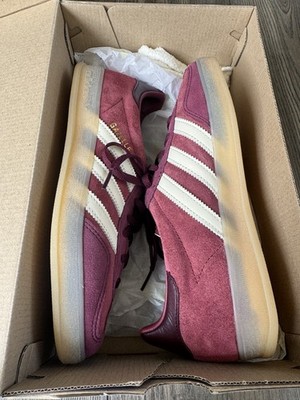 Adidas Gazelle Indoor W Shoes HQ2661 Shadow Red Off White - Womens 8 Men s 7
