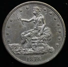 1878 S US Trade Silver Dollar AU #E33
