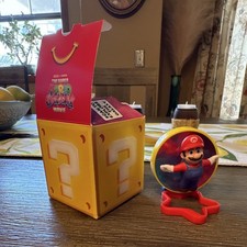 McDonald's The Super Mario Galaxy Movie Happy Meal Toy Mario