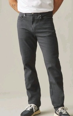 American Giant Men's Roughneck Pant Straight 36X30 Gray NWOT 