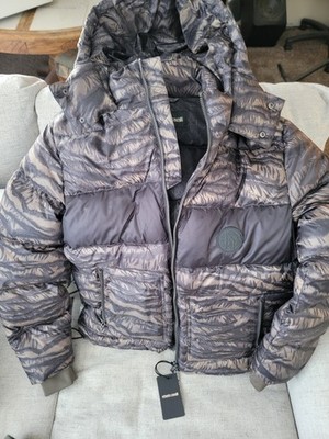 $840 Roberto CAVALLI COAT men US LG $399