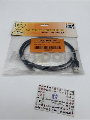 USB TO BM 5P MINI USB 1.5M AM CABLE FOR HEYDOIT USB MINI 2.0 CAMCORDER