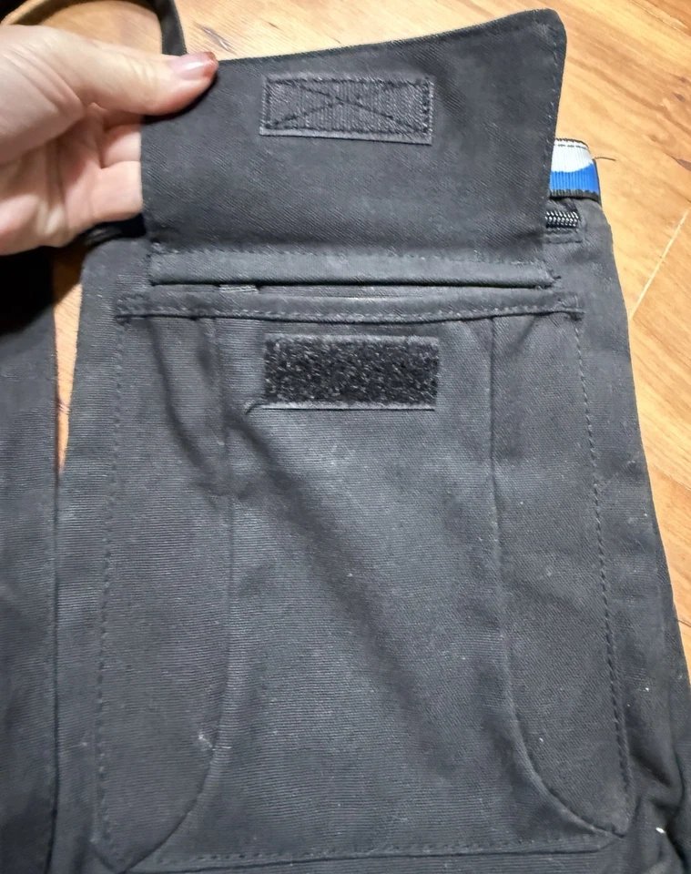 Kavu Mini Keeper Black Sling bag crossbody Shoulder Purse Handbag Ribbon Logo - Image 3 of 4