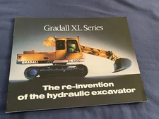 Gradall XL Series Hydraulic Excavator Dealer Sales Brochure