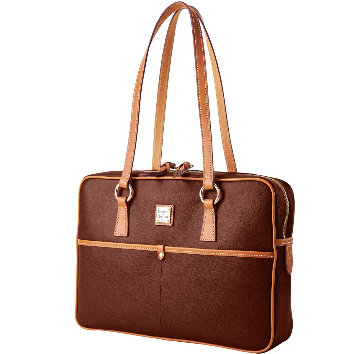 Dooney & Bourke Saffiano Small Alexa Bag | Amber | eBay